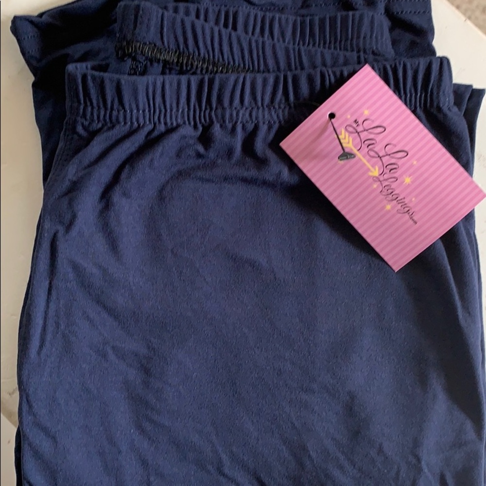 Leggings - solid Navy blue